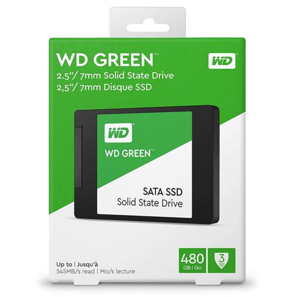 حافظه مدل SATA ظرفیت 480GB وسترن WesternDigital