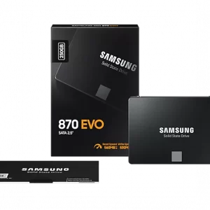 حافظه مدلEVO-870 ظرفیت 250GB سامسونگ SamsungمدلEVO-870 ظرفیت 250GB سامسونگ Samsung