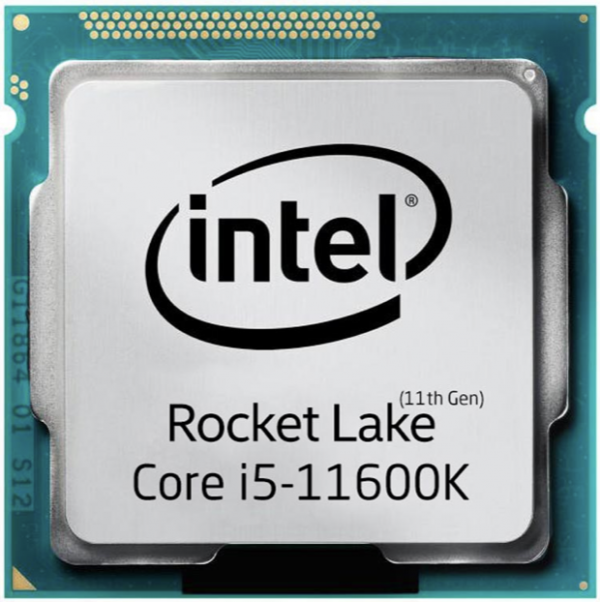 پردازنده 11600K بدون جعبه Tray سری i5 اینتل Intel