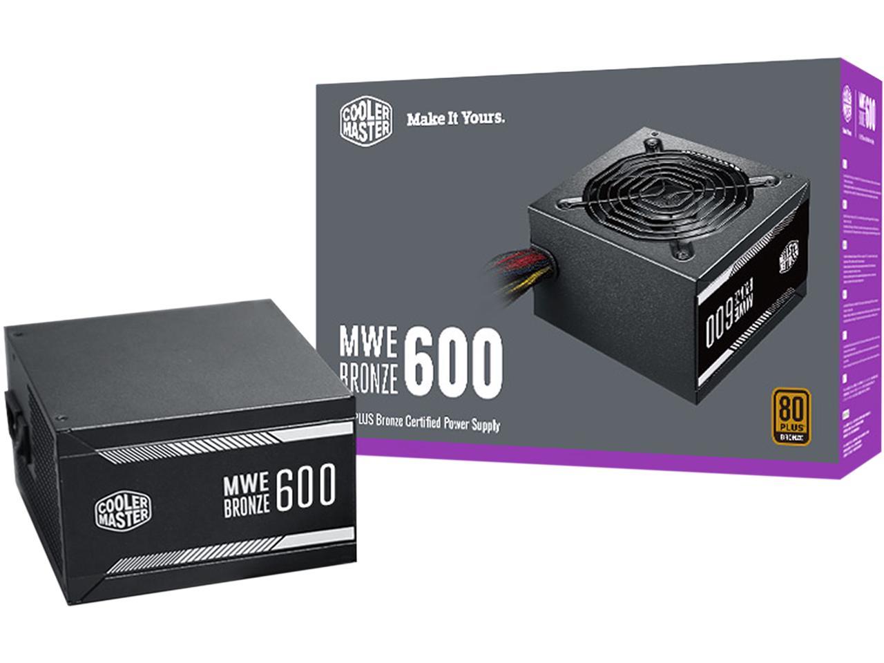 پاور کامپوتر MWE 600w Bronze V2 کولرمستر Cooler Master