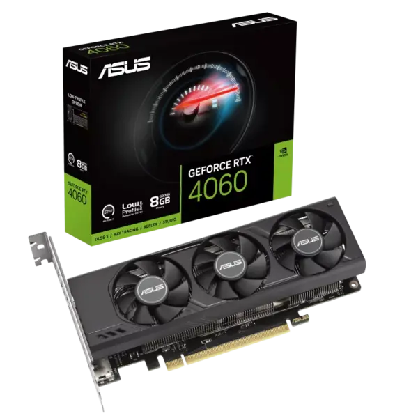 کارت گرافیک RTX-4060 LP BRK OC 8GB ASUS ایسوس