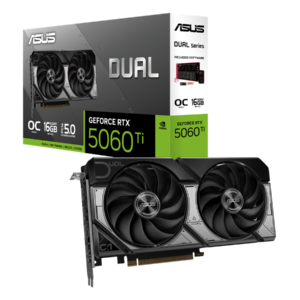 کارت گرافیک RTX-5060 Ti O16GB DUAL ASUS ایسوس
